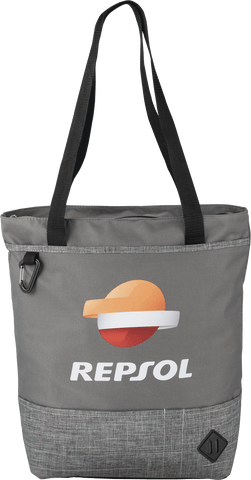 Hayden Zippered Convention Tote custom branded promotional totes