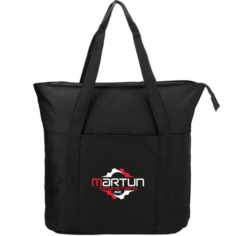 Heavy Duty Zippered Convention Tote custom branded promotional totes