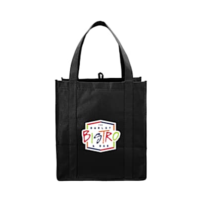 Hercules Non-Woven Grocery Tote custom branded at NEPS