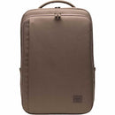Herschel Kaslo Recycled 15" Computer Backpack — Light Brown — blank front view