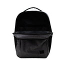 Herschel Kaslo Recycled 15" Computer Backpack — Raven Crosshatch (RCH) — blank front view
