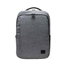 Herschel Kaslo Recycled 15" Computer Backpack — Raven Crosshatch (RCH) — blank front view