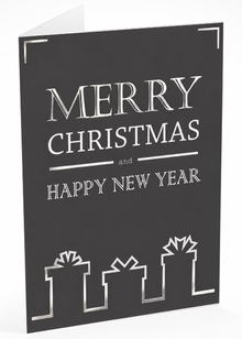 Folded Foil front — Holiday Cards - FT101