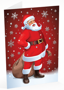 Folded Foil front — Holiday Cards - FT109