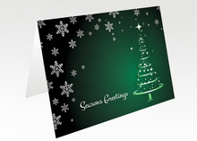 Folded Raised Spot Gloss front — Holiday Cards - FT116