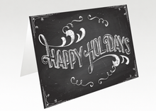 Folded Raised Spot Gloss front — Holiday Cards - FT118