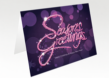 Folded Raised Spot Gloss front — Holiday Cards - FT120
