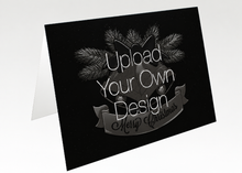 Folded Raised Spot Gloss front — Holiday Cards - FT128