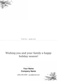 Personalized inside layout with centre fold guide — folded-landscape — 2