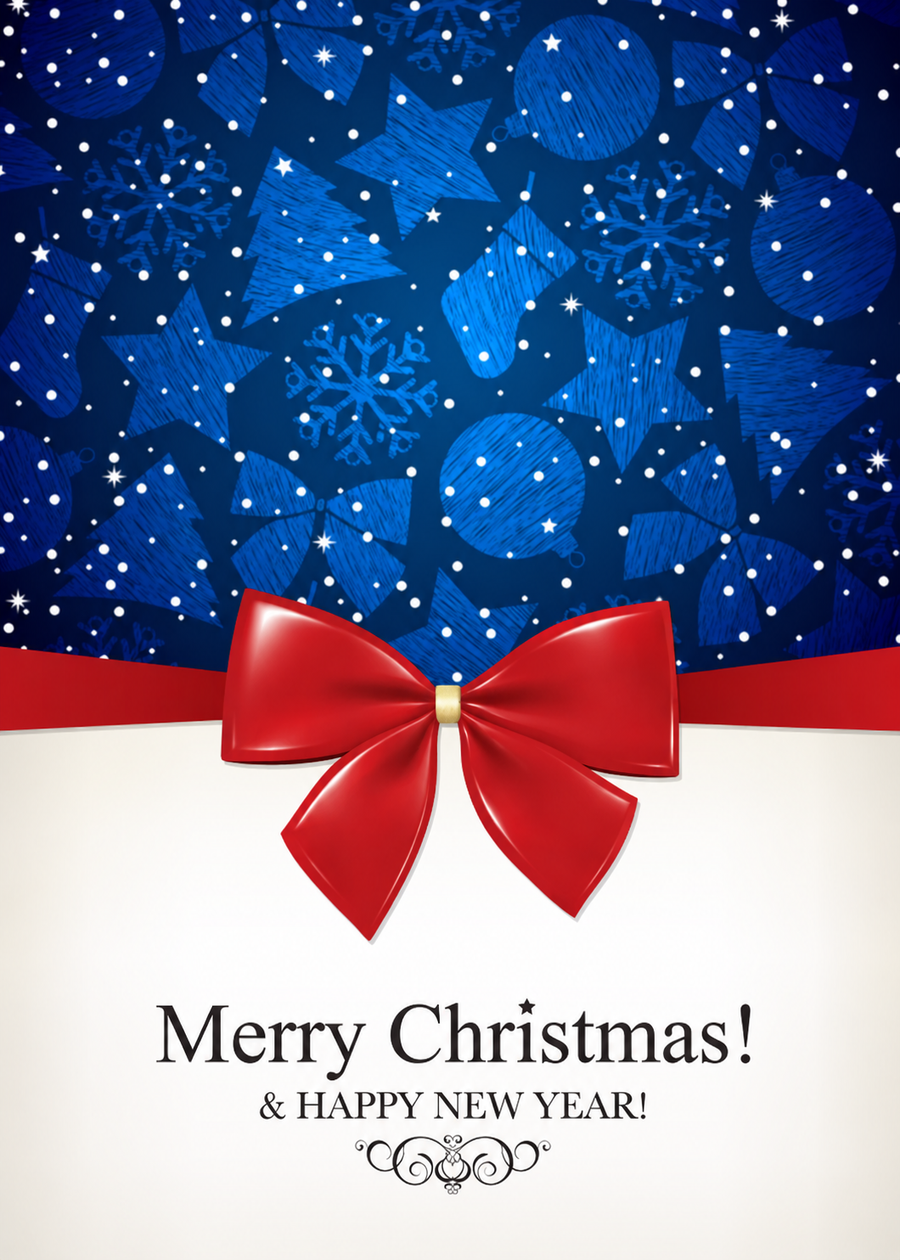 Spot Gloss Holiday Cards - FT102
