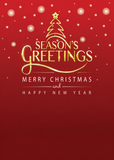 Flat Foil front — Holiday Cards - FT103 — 1