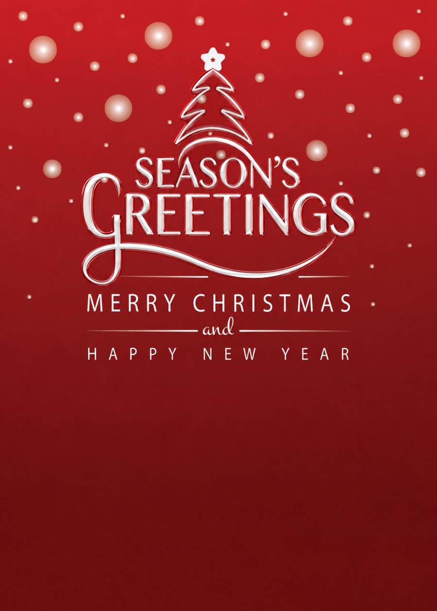 Spot Gloss Holiday Cards - FT103