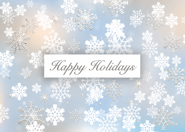 Flat Foil front — Holiday Cards - FT114