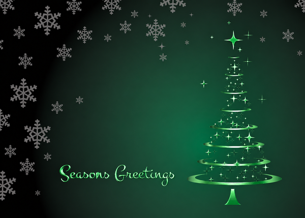Flat Foil front — Holiday Cards - FT116