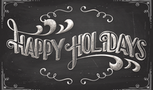 Flat Foil front — Holiday Cards - FT118