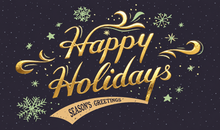 Flat Foil front — Holiday Cards - FT119