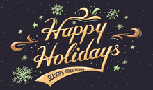 Flat Raised Spot Gloss front — Holiday Cards - FT119