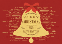 Flat Foil front — Holiday Cards - FT122