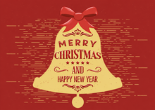Flat Raised Spot Gloss front — Holiday Cards - FT122