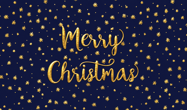 Flat Foil front — Holiday Cards - FT125
