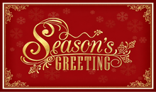 Flat Foil front — Holiday Cards - FT126