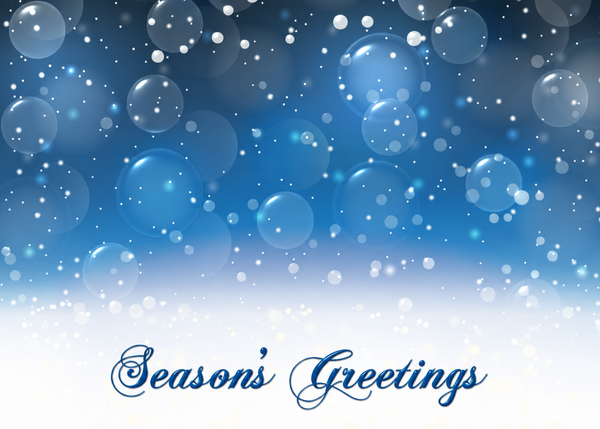 Flat Raised Spot Gloss front — Holiday Cards - FT127