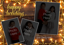 Flat Foil front — Photo Holiday Cards - PH099