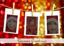 Flat Foil front — Photo Holiday Cards - PH100