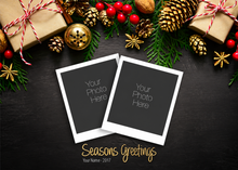 Flat Foil front — Photo Holiday Cards - PH103
