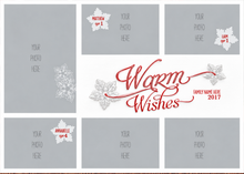 Flat Raised Spot Gloss front — Photo Holiday Cards - PH106