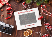 Flat Foil front — Photo Holiday Cards - PH108