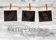 Flat Foil front — Photo Holiday Cards - PH109
