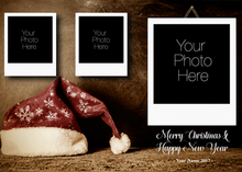 Flat Raised Spot Gloss front — Photo Holiday Cards - PH112