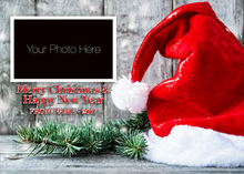 Flat Raised Spot Gloss front — Photo Holiday Cards - PH120