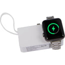 Hue Plus 5000 mAh Power Bank with Watch Charger 7122-19WH White (WH), supplier product view 12