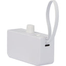Hue Plus 5000 mAh Power Bank with Watch Charger 7122-19WH White (WH), supplier product view 5
