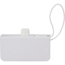 Hue Plus 5000 mAh Power Bank with Watch Charger 7122-19WH White (WH), supplier product view 6