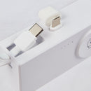 Hue Plus 5000 mAh Power Bank with Watch Charger 7122-19WH White (WH), supplier product view 8