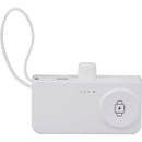 Hue Plus 5000 mAh Power Bank with Watch Charger 7122-19WH White (WH), supplier product view 9