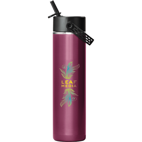 Hydro Flask® 24 oz Lightweight Flex Straw Bottle custom branded promotional drinkware