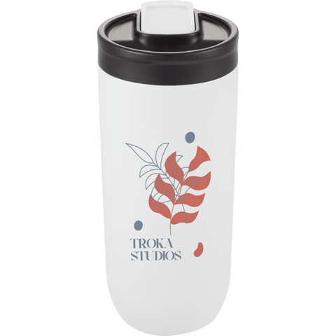 Joshua 17 oz Recycled Insulated Travel Tumbler custom branded promotional drinkware