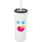 Kyser 20 oz Vacuum Tumbler with Straw custom branded promotional drinkware — 1