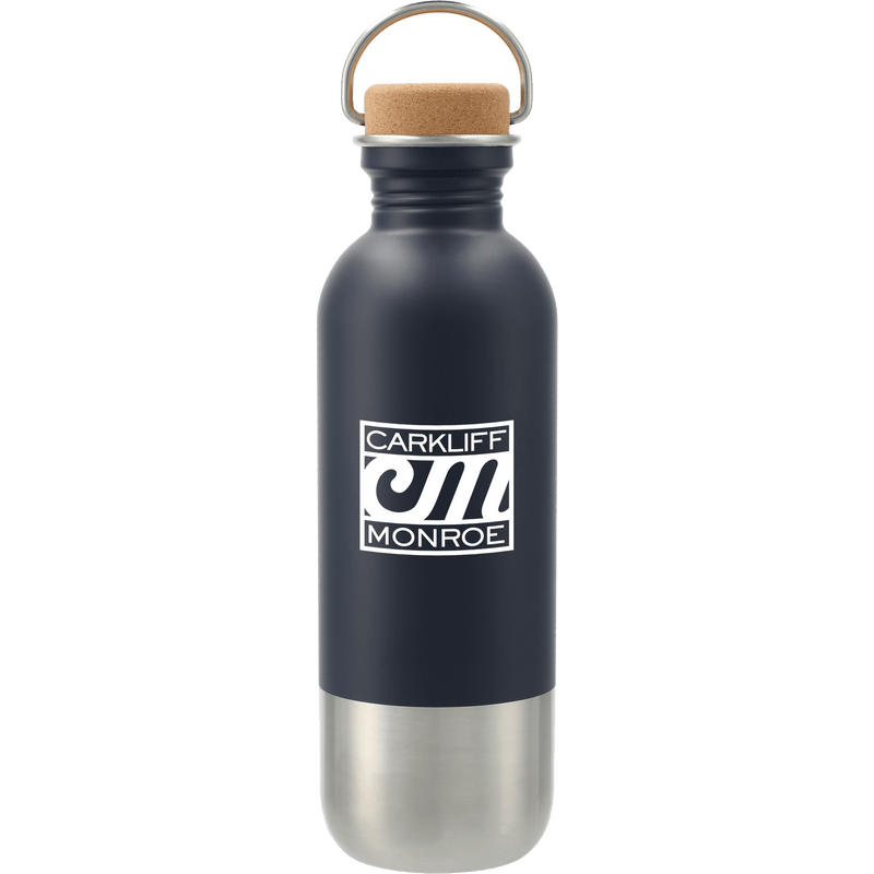 Lagom Single Wall 27oz Stainless Steel Water Bottle custom branded promotional drinkware