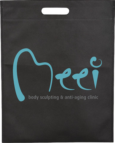 Large Freedom Heat Seal Non-Woven Tote custom branded promotional totes