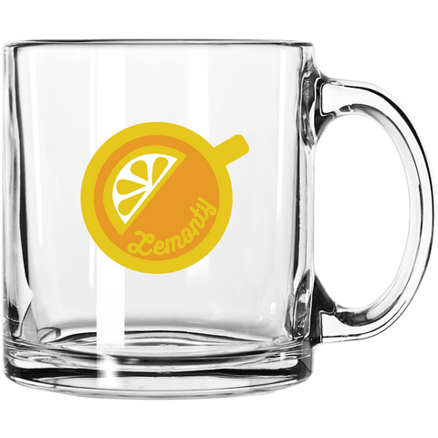 Libbey 13 oz Glass Coffee Mug custom branded promotional drinkware