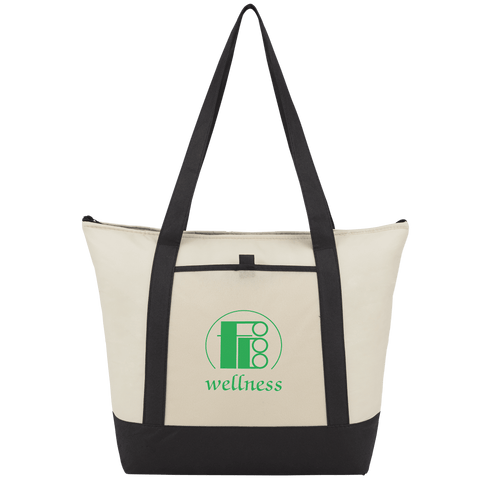 Lighthouse 24-Can Non-Woven Tote Cooler custom branded promotional totes