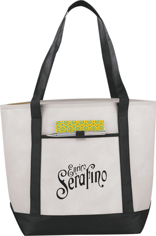 Lighthouse Non-Woven Tote custom branded promotional totes