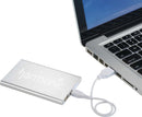 Lightweight Rechargable Pep 4000 mAh Power Bank SM-3714SL Silver (SL), supplier product view 5