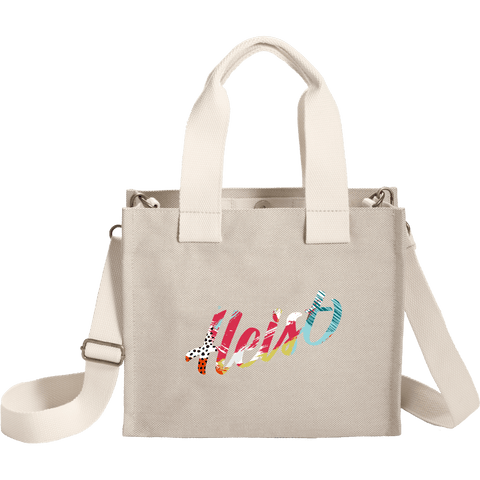 London Recycled Crossbody Tote custom branded promotional totes