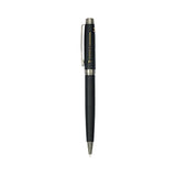 Luxe Recycled Brass Pillar Ballpoint custom branded promotional pens — 1